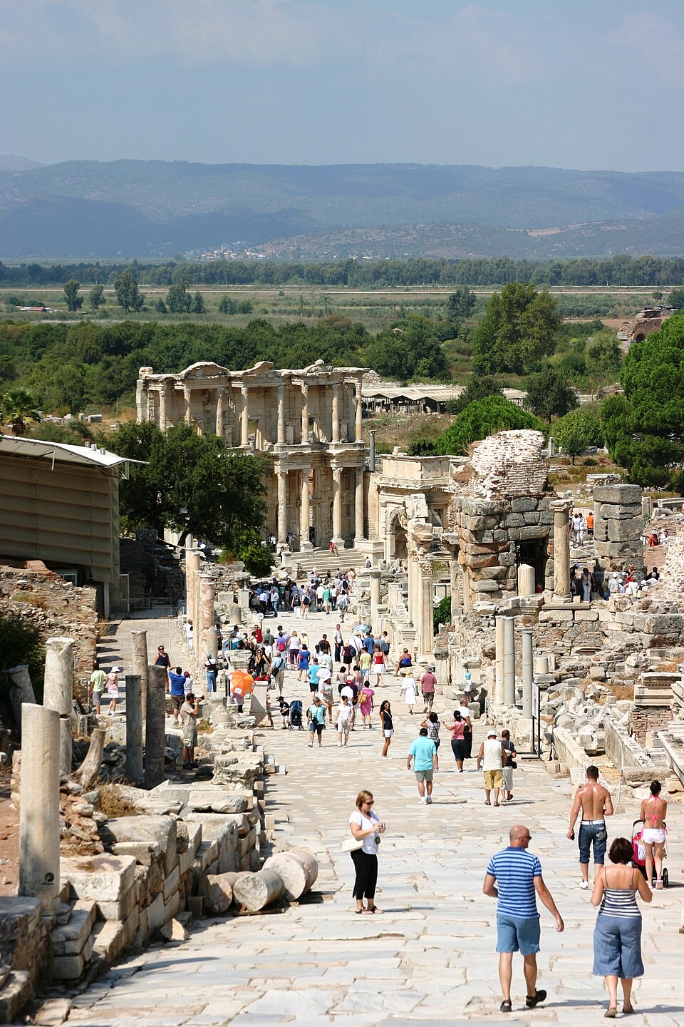 Ponto Turístico Grande Teatro de Éfeso em Éfeso (Selçuk)