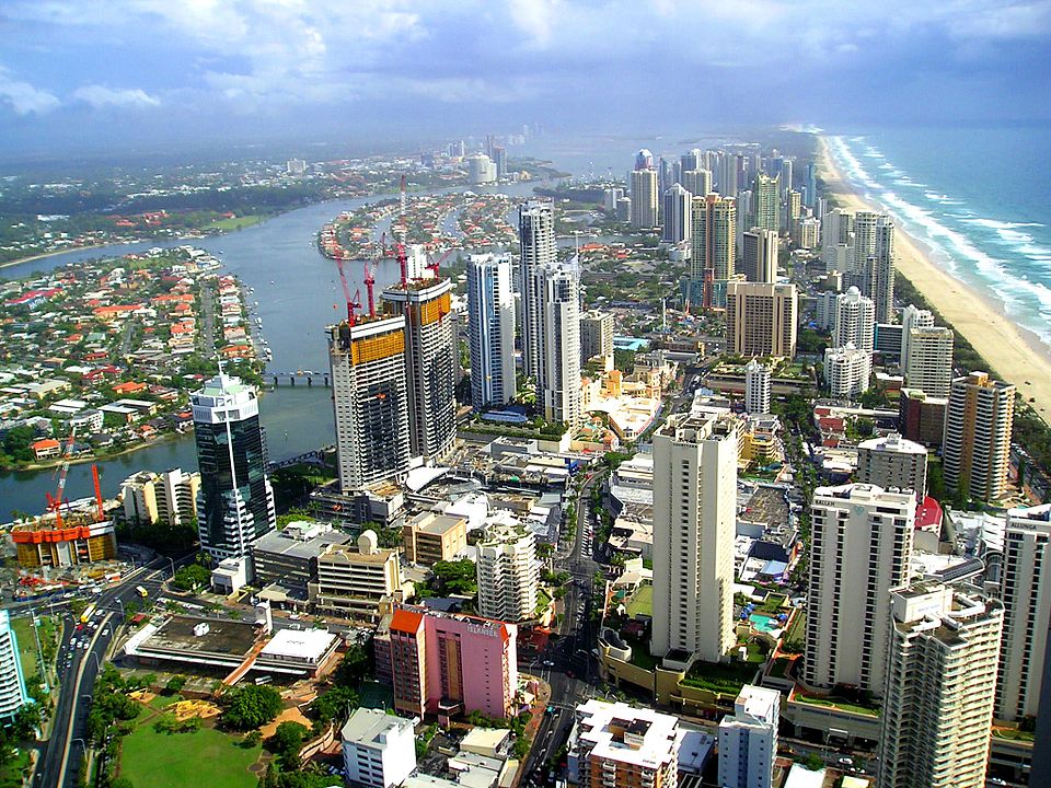 Ponto Turístico Surfers Paradise em Gold Coast