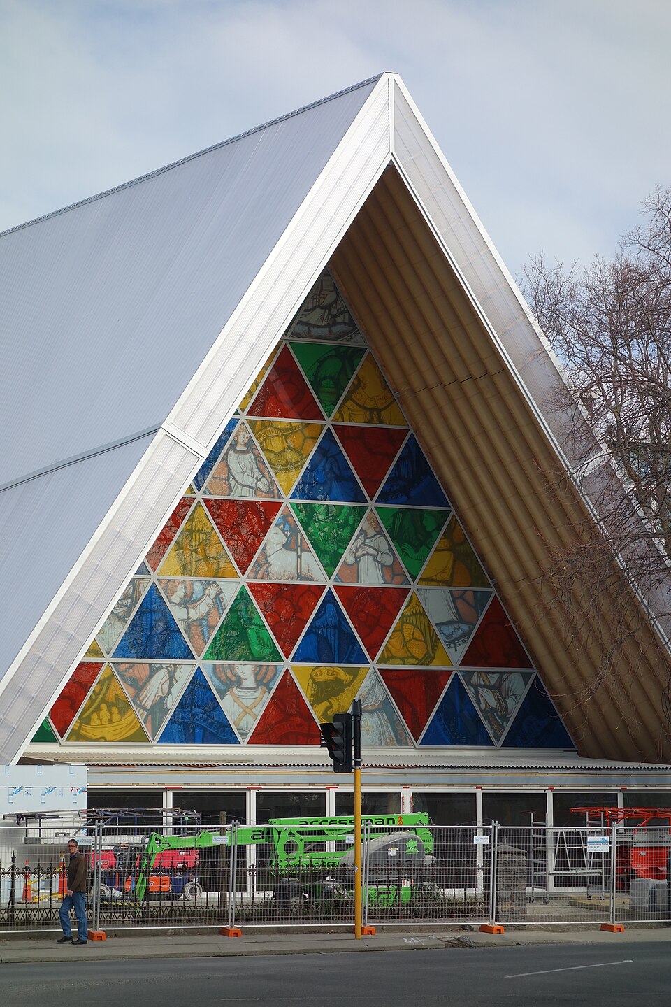 Ponto Turístico Cardboard Cathedral em Christchurch