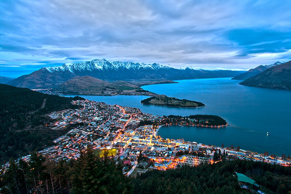 Ponto Turístico Lago Wakatipu em Queenstown