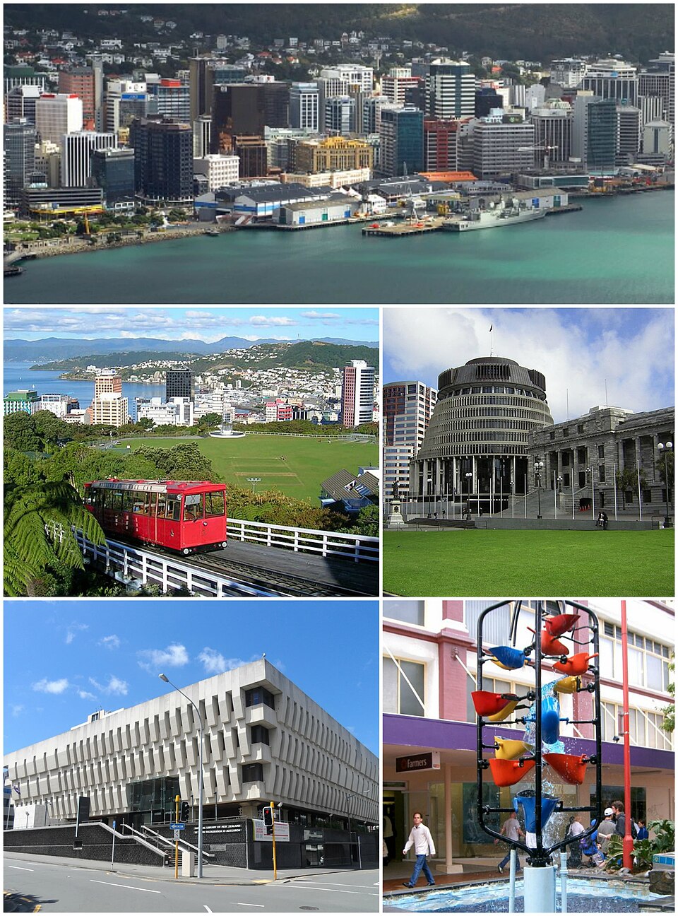 Ponto Turístico Parlamento (Beehive) em Wellington