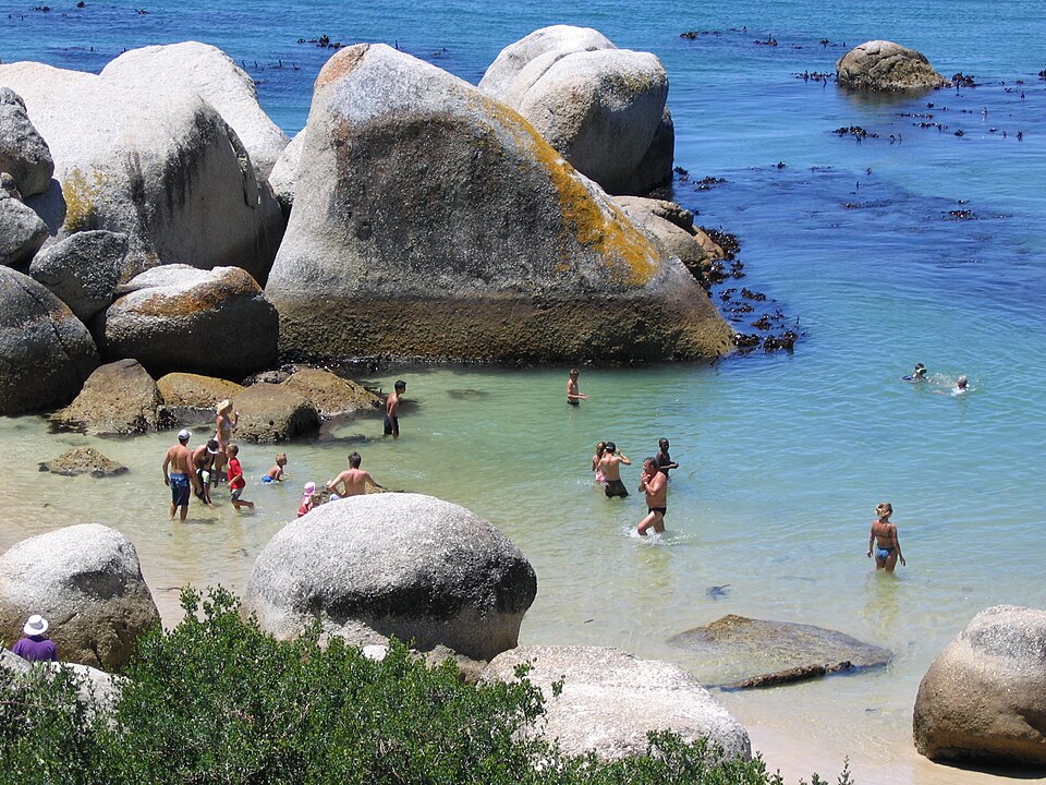 Ponto Turístico Praia de Boulders em Cidade do Cabo