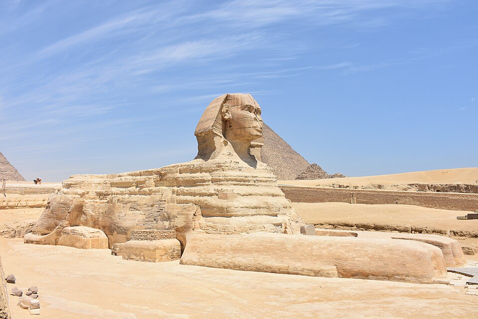 Ponto Turístico Esfinge de Giza em Giza