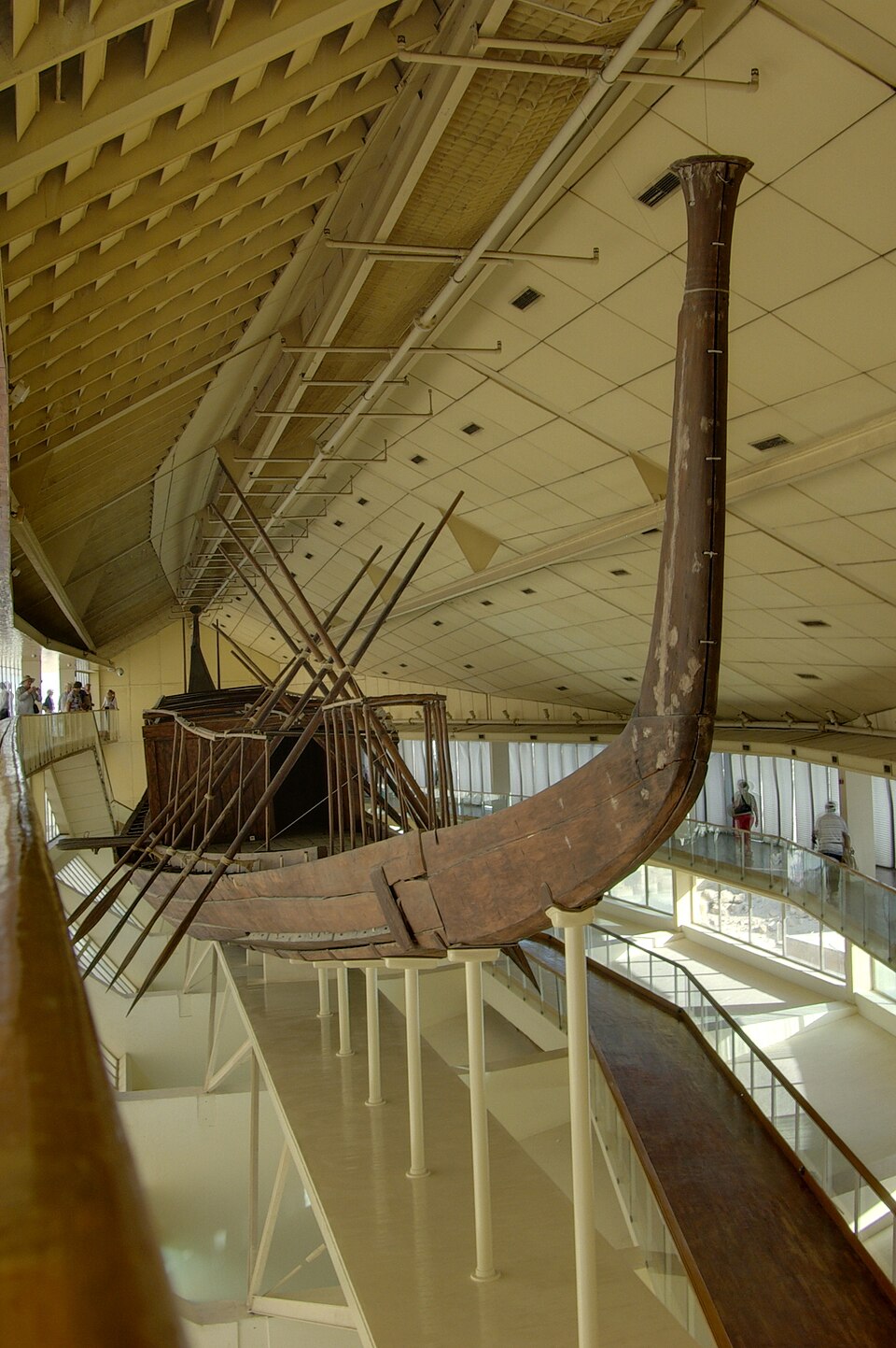 Ponto Turístico Museu da Barca Solar em Giza
