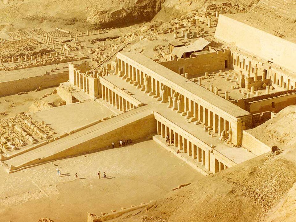 Ponto Turístico Templo de Hatshepsut em Luxor
