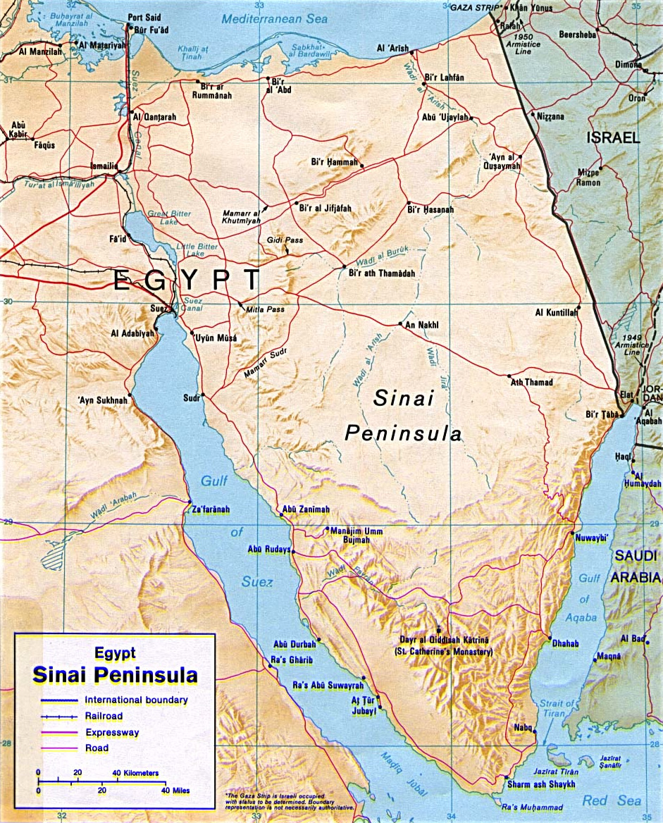 Ponto Turístico Mosteiro de Santa Catarina em Sharm El Sheikh