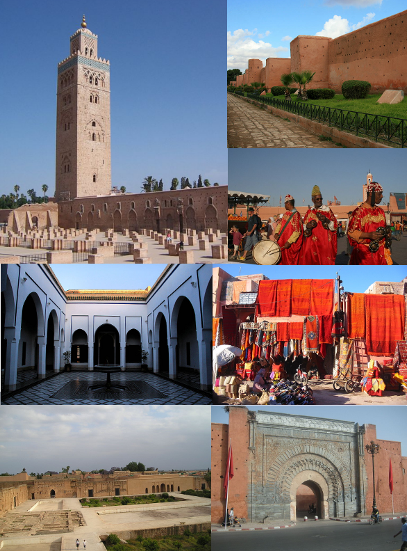 Ponto Turístico Medina de Marrakech em Marrakech