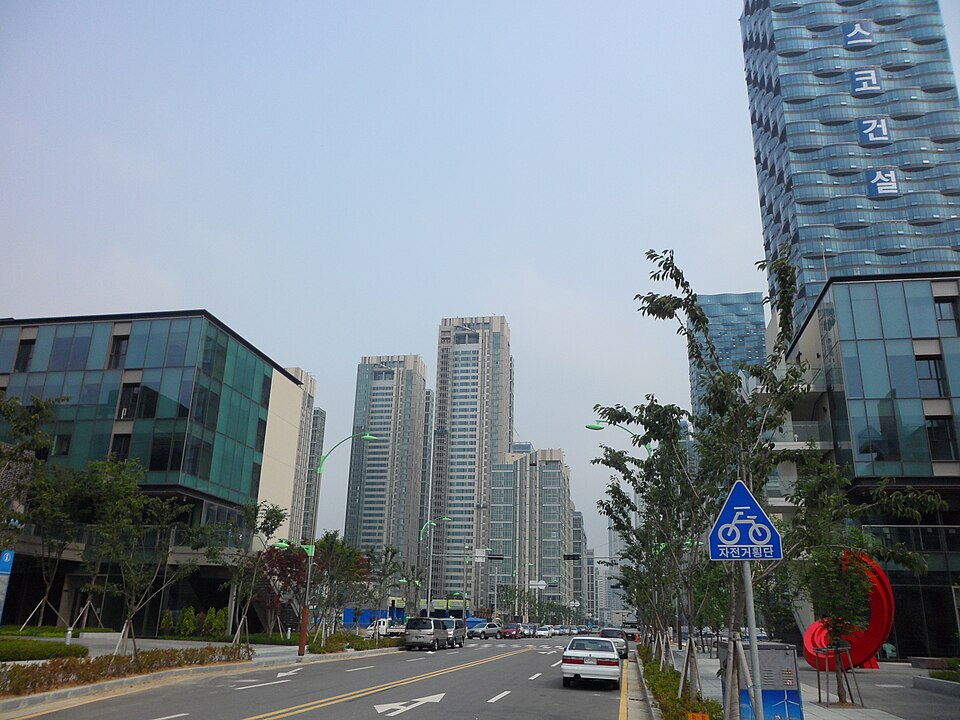 Ponto Turístico Songdo Central Park em Incheon