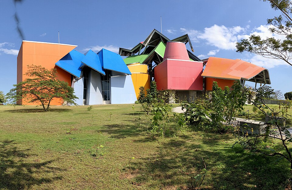 Ponto Turístico Biomuseo em Cidade do Panamá