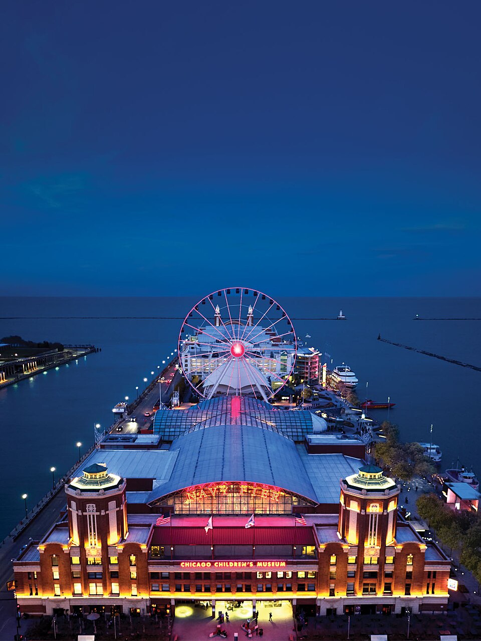 Ponto Turístico Navy Pier em Chicago
