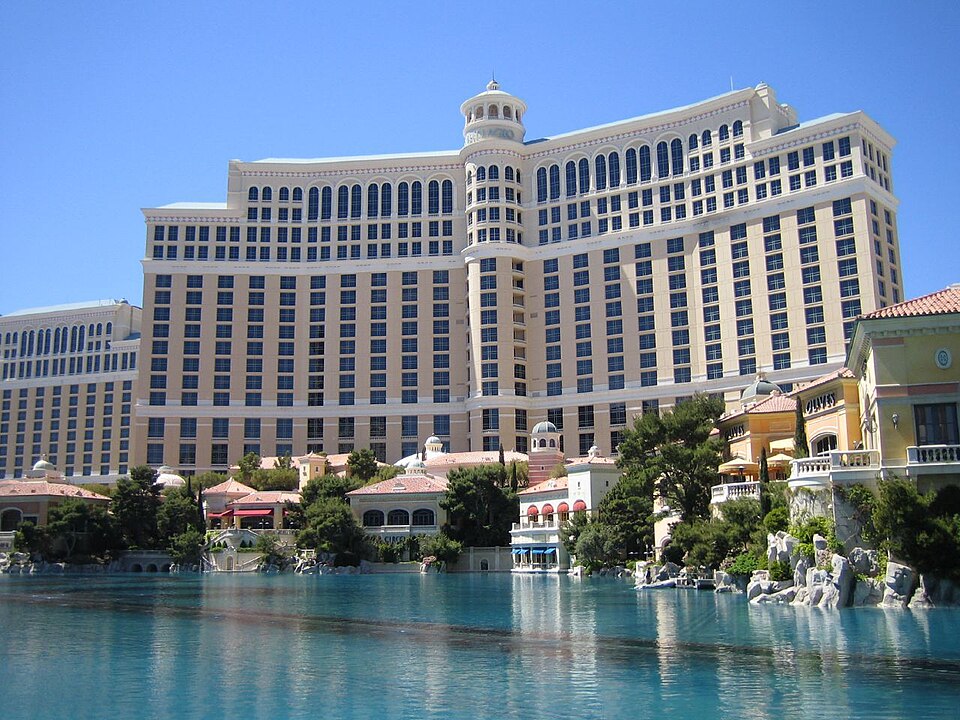 Ponto Turístico Bellagio Fountains em Las Vegas