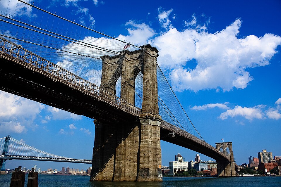 Ponto Turístico Brooklyn Bridge em Nova York