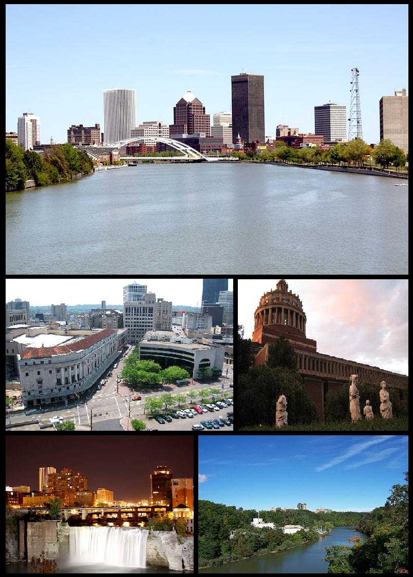 Ponto Turístico High Falls em Rochester