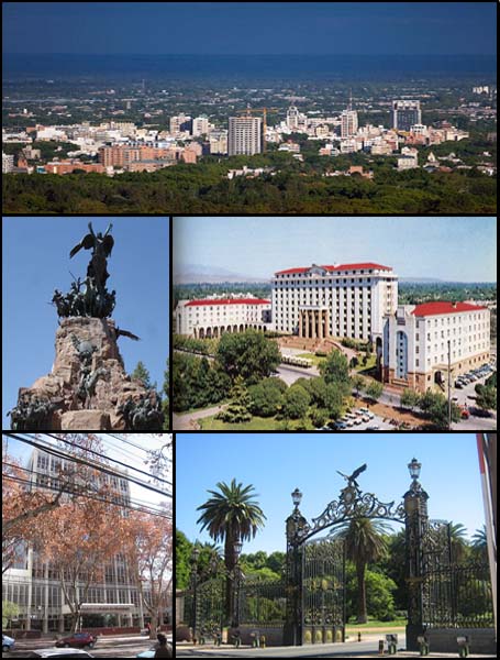 Ponto Turístico Plaza Independência em Mendoza