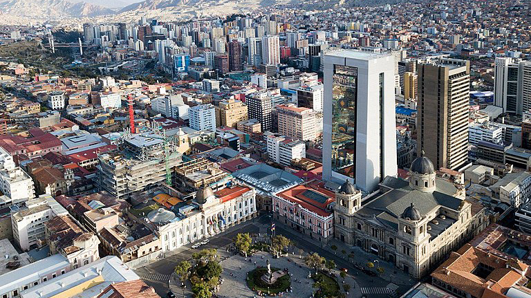 Ponto Turístico Valle de la Luna em La Paz