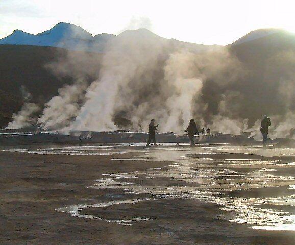 Ponto Turístico Geisere Sol de Mañana em Uyuni (Salar)