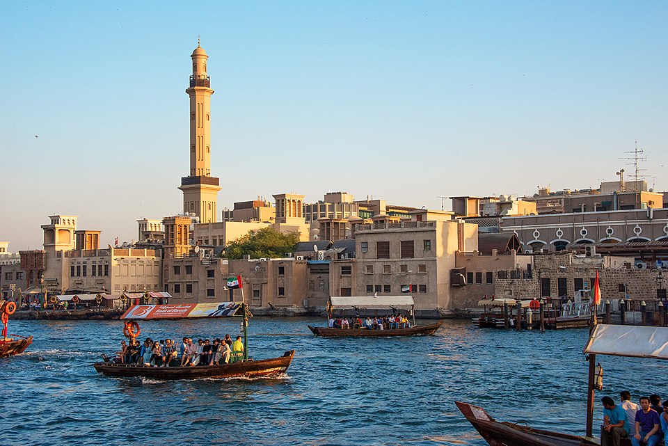 Ponto Turístico Bairro Histórico Al Fahidi em Dubai