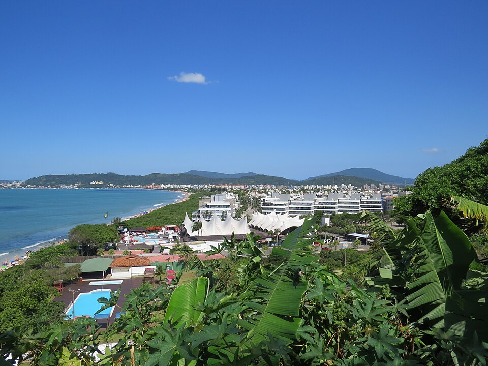 Ponto Turístico Praia de Jurerê Internacional em Florianópolis