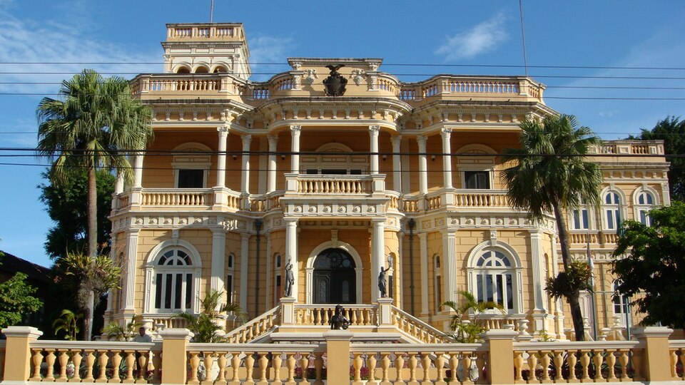 Ponto Turístico Palácio Rio Negro em Manaus