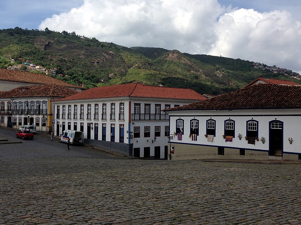 Ponto Turístico Praça Tiradentes em Ouro Preto