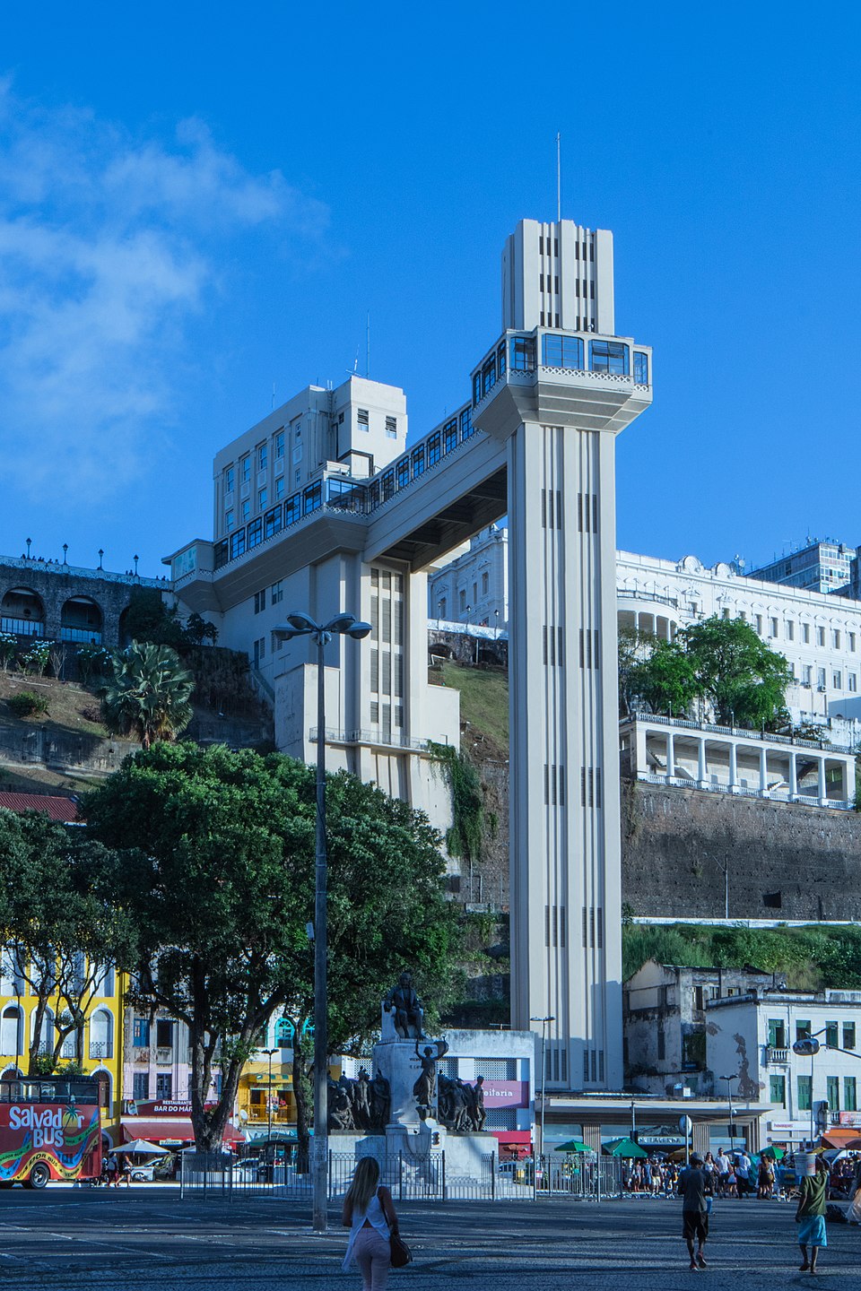 Ponto Turístico Elevador Lacerda em Salvador