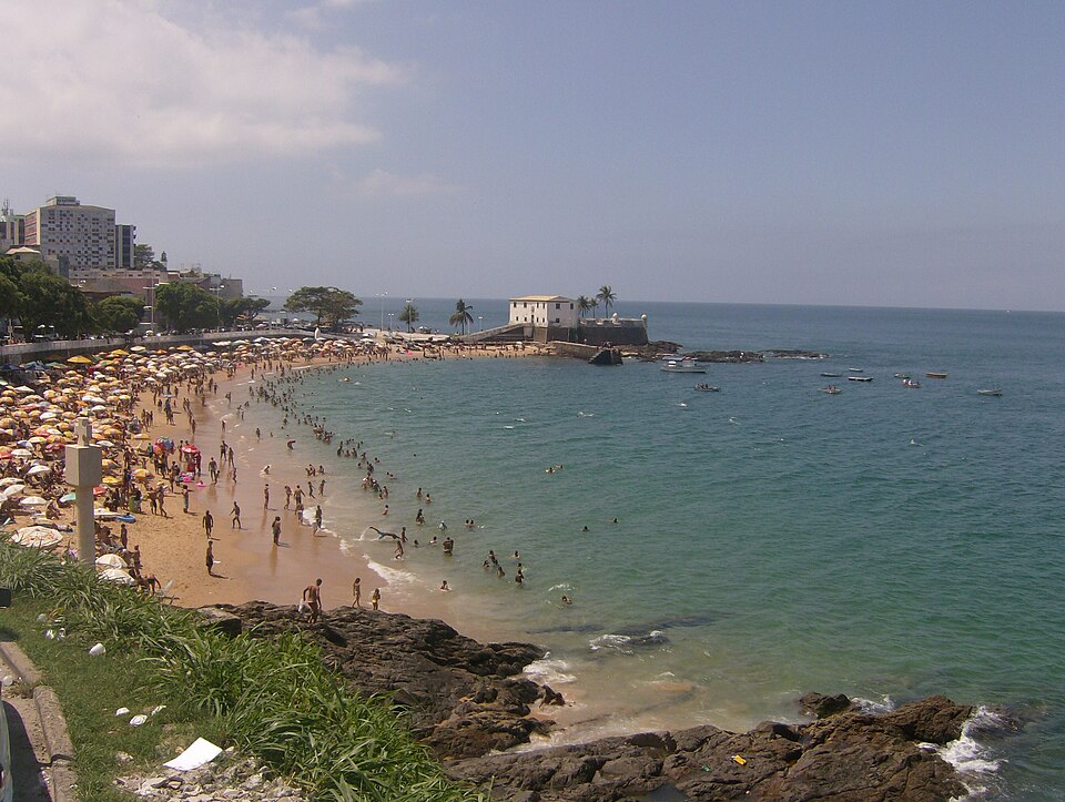 Ponto Turístico Praia do Porto da Barra em Salvador