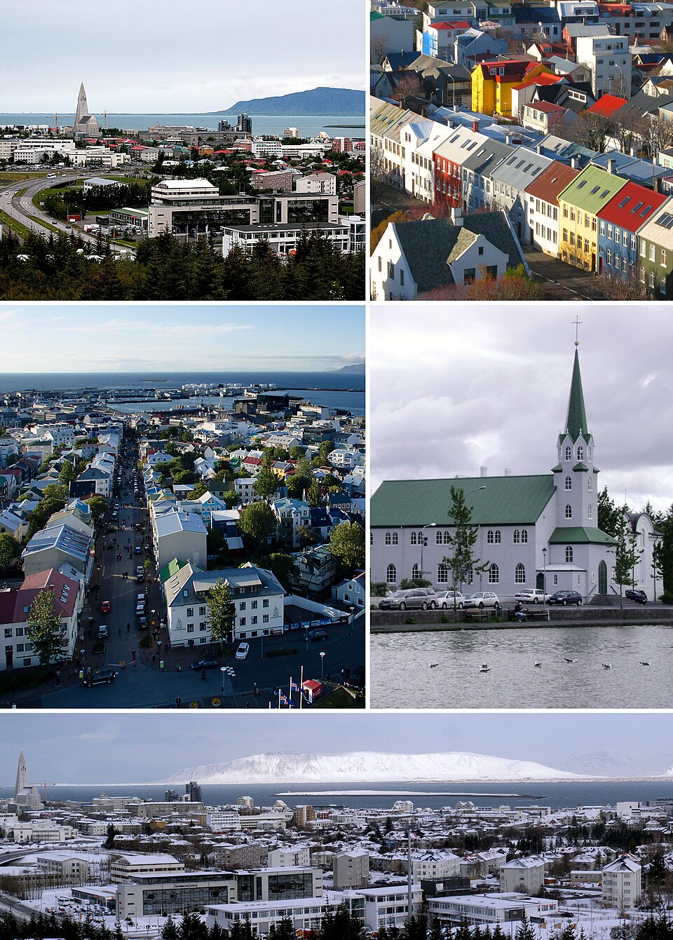 Ponto Turístico Igreja Hallgrímskirkja em Reykjavík