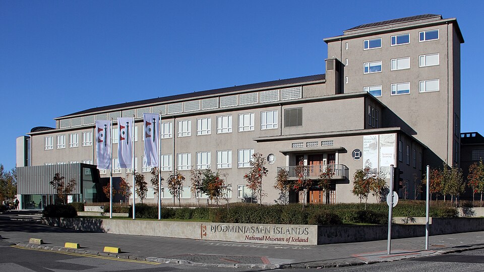 Ponto Turístico Museu Nacional da Islândia em Reykjavík
