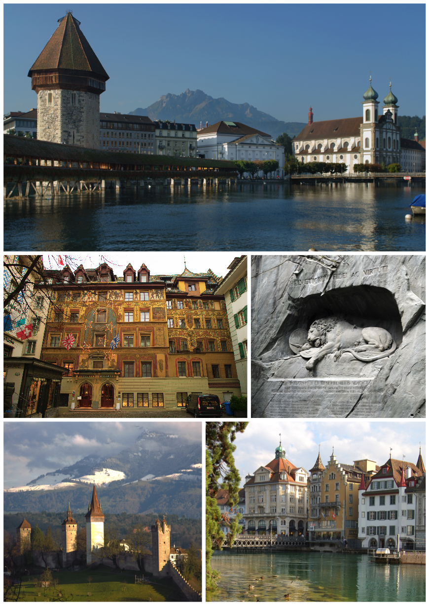Ponto Turístico Lago de Lucerna (Vierwaldstättersee) em Lucerna