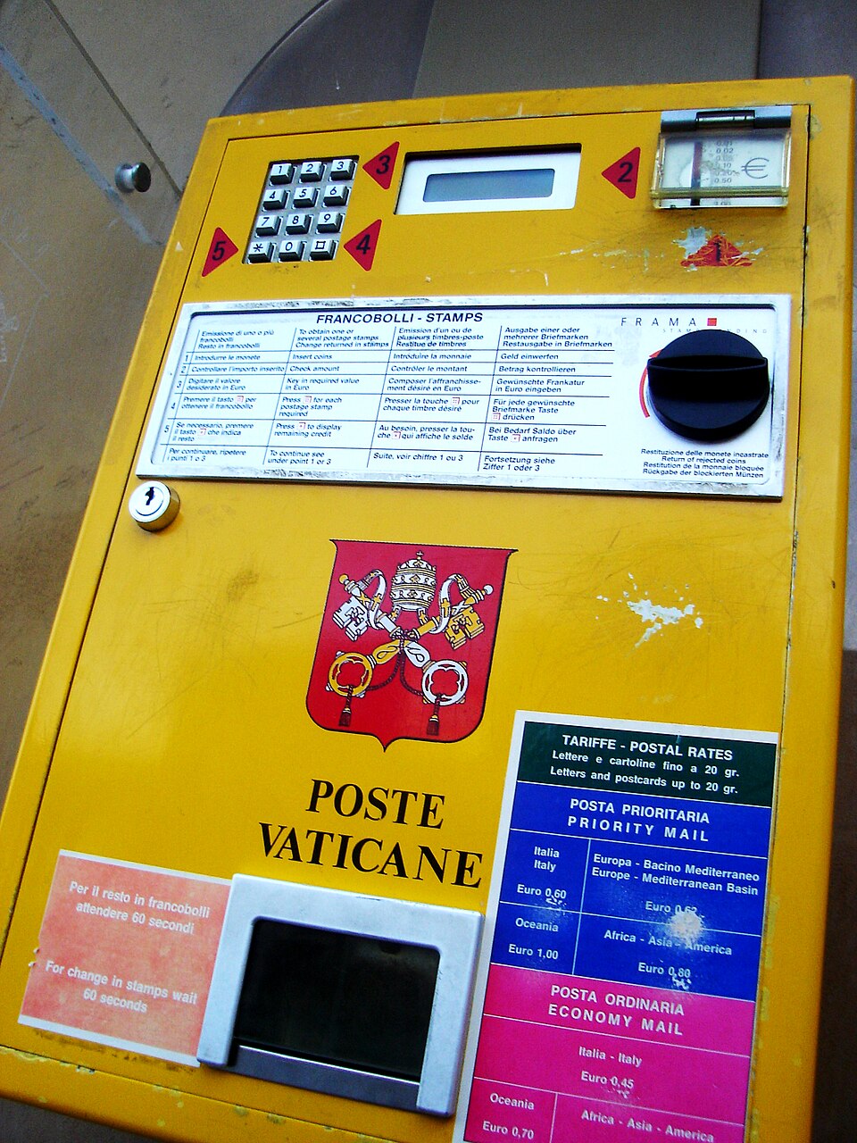 Ponto Turístico Museu Filatélico e Numismático em Cidade do Vaticano
