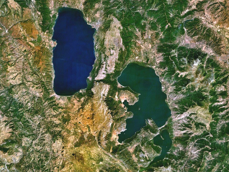 Ponto Turístico Lago Ohrid em Ohrid