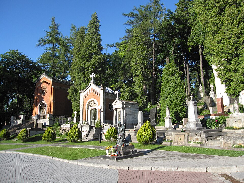 Ponto Turístico Cemitério de Lychakiv em Lviv