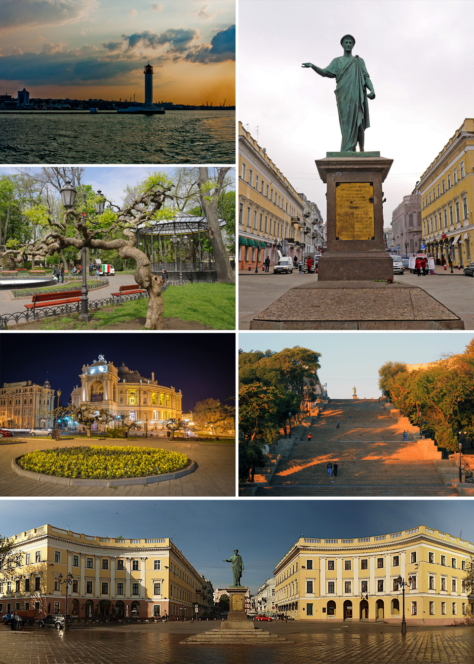 Ponto Turístico Teatro de Ópera e Balé de Odessa em Odessa