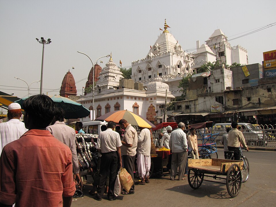 Ponto Turístico Chandni Chowk em Nova Deli