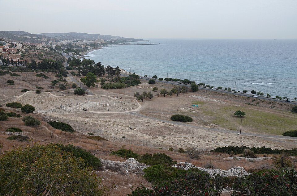 Ponto Turístico Sítio Arqueológico de Amathus em Limassol