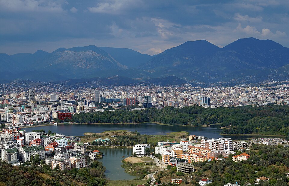 Ponto Turístico Mesquita Et'hem Bey em Tirana