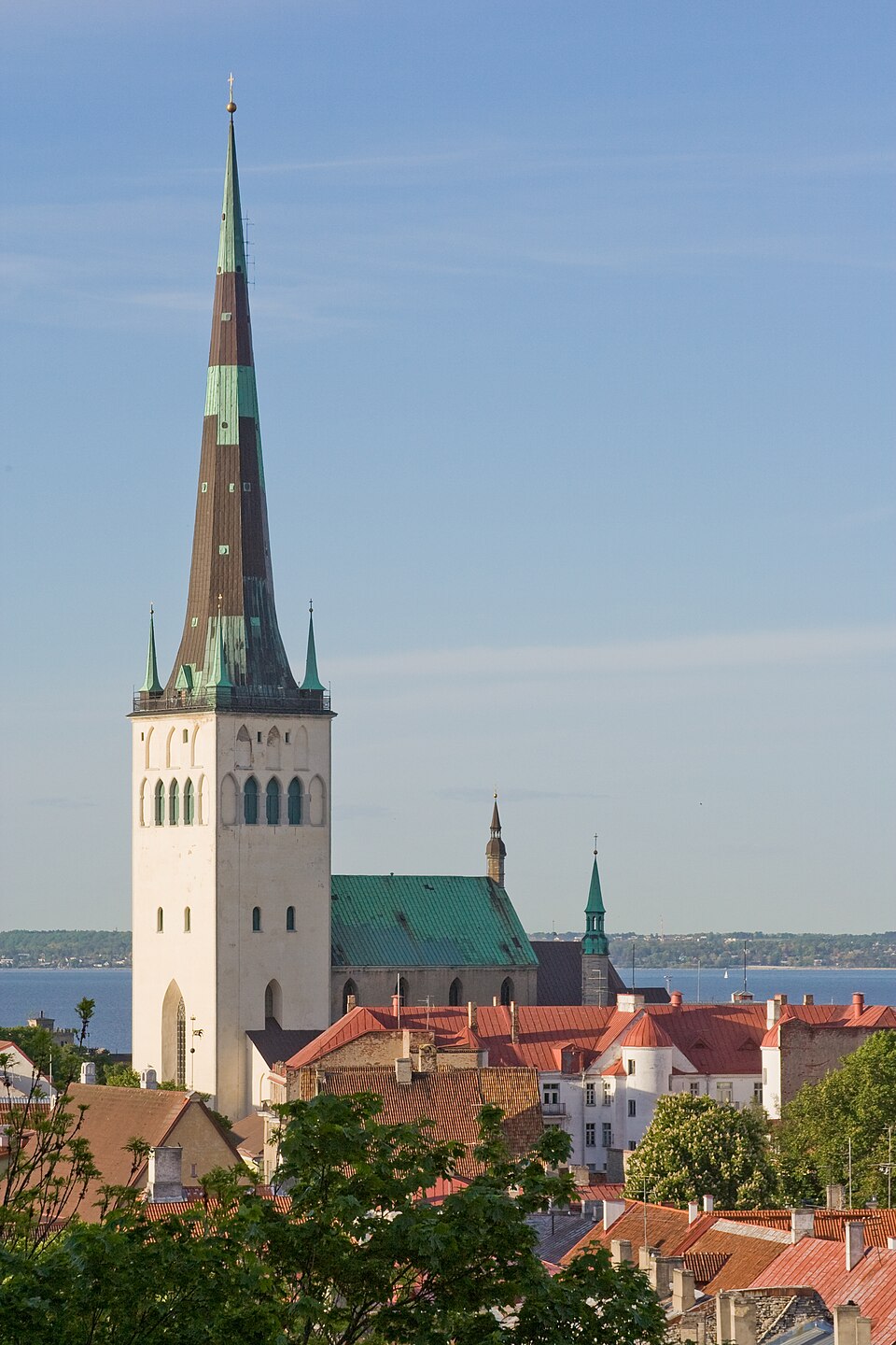 Ponto Turístico Igreja de São Olavo (Oleviste Kirik) em Tallinn