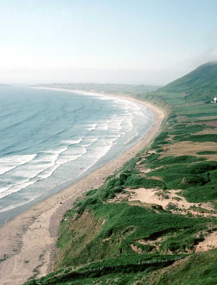 Ponto Turístico Península de Gower e Baía de Rhossili (Arredores) em Swansea