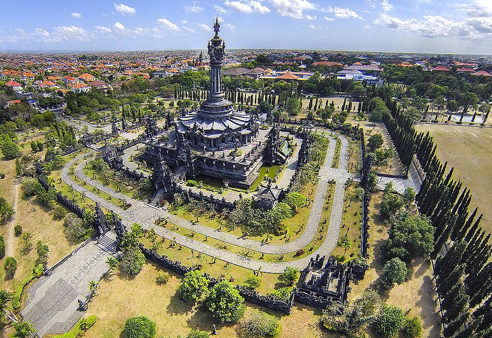 Ponto Turístico Museu de Bali (Museum Negeri Provinsi Bali) em Denpasar