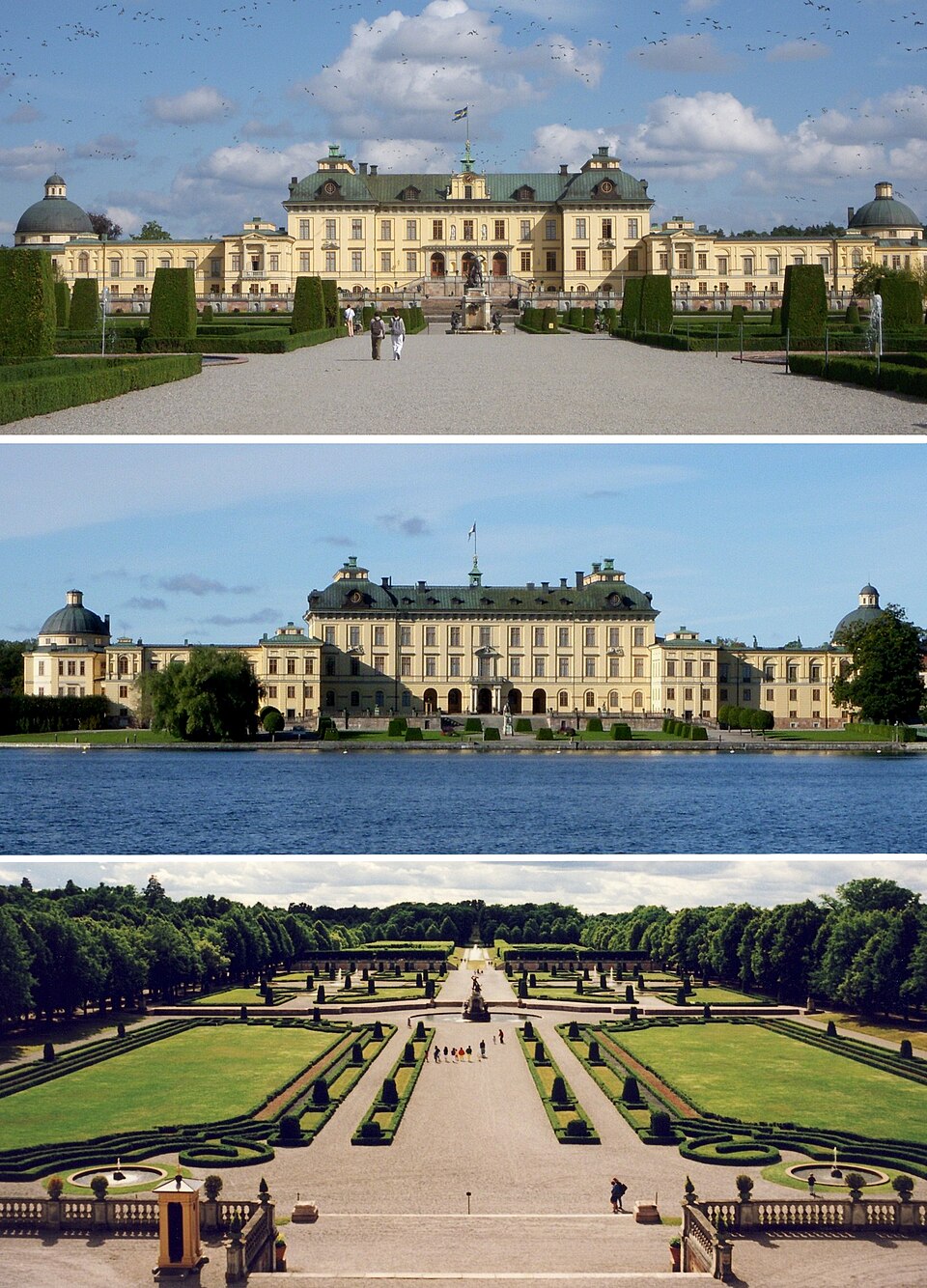 Ponto Turístico Palácio de Drottningholm em Estocolmo