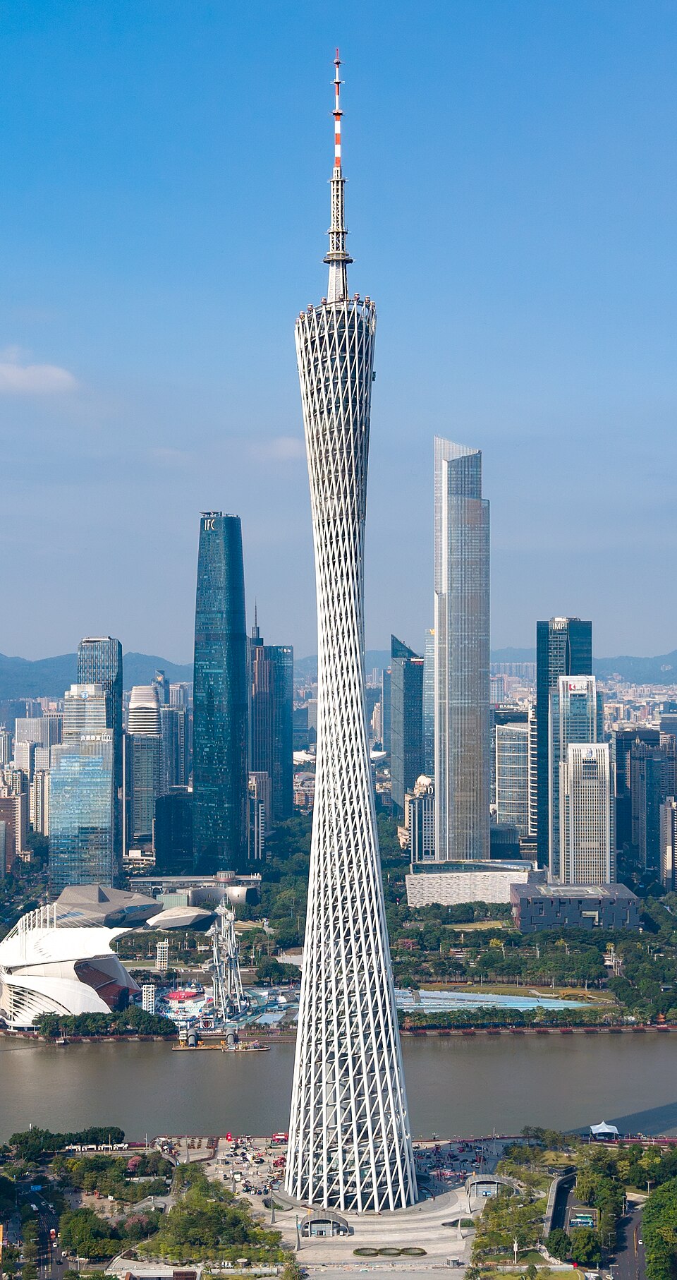 Ponto Turístico Canton Tower em Guangzhou