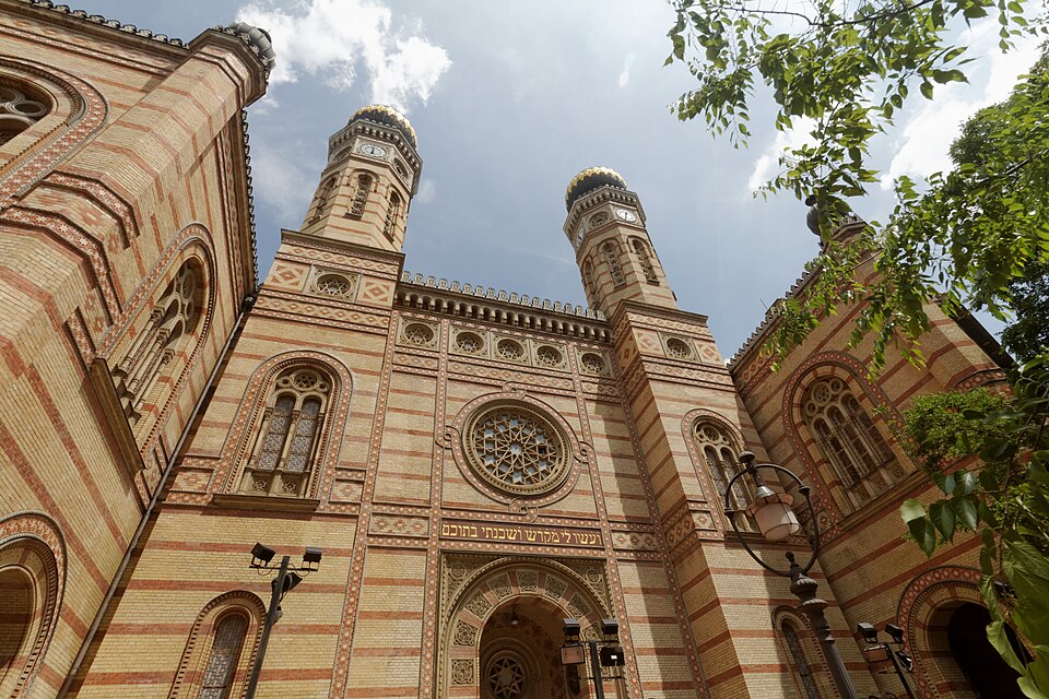 Ponto Turístico Grande Sinagoga de Budapeste (Dohány utcai) em Budapeste
