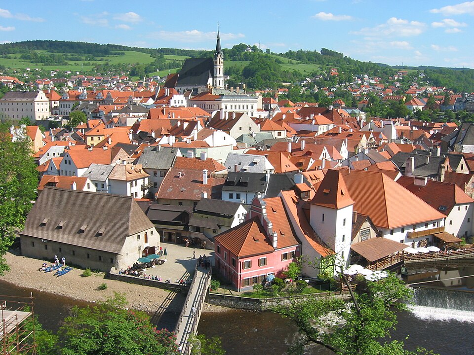 Ponto Turístico Castelo de Český Krumlov em Český Krumlov