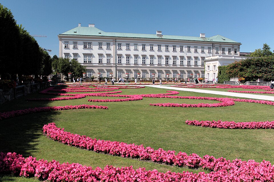 Ponto Turístico Palácio e Jardins de Mirabell (Schloss Mirabell) em Salzburgo
