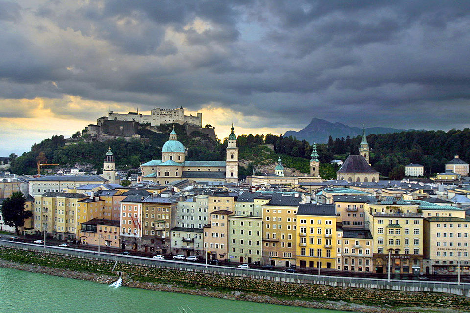 Ponto Turístico Palácio de Residência de Salzburgo (DomQuartier) em Salzburgo