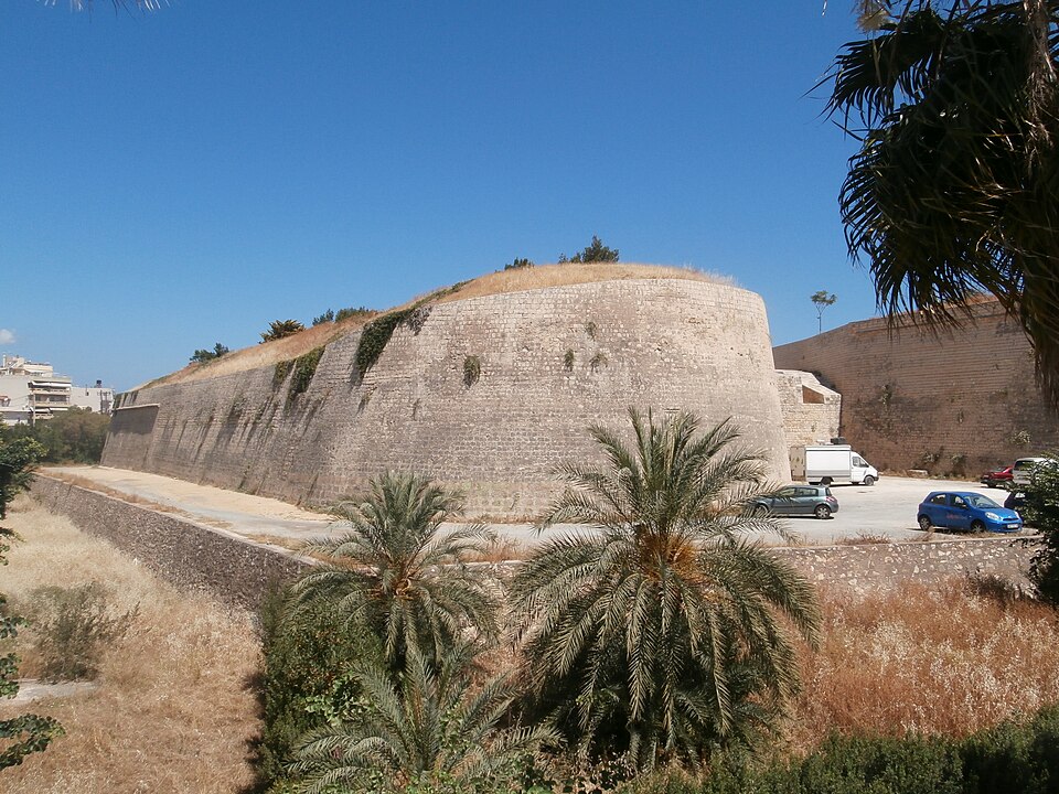 Ponto Turístico Fortaleza de Koules (Castello a Mare) em Heráclio
