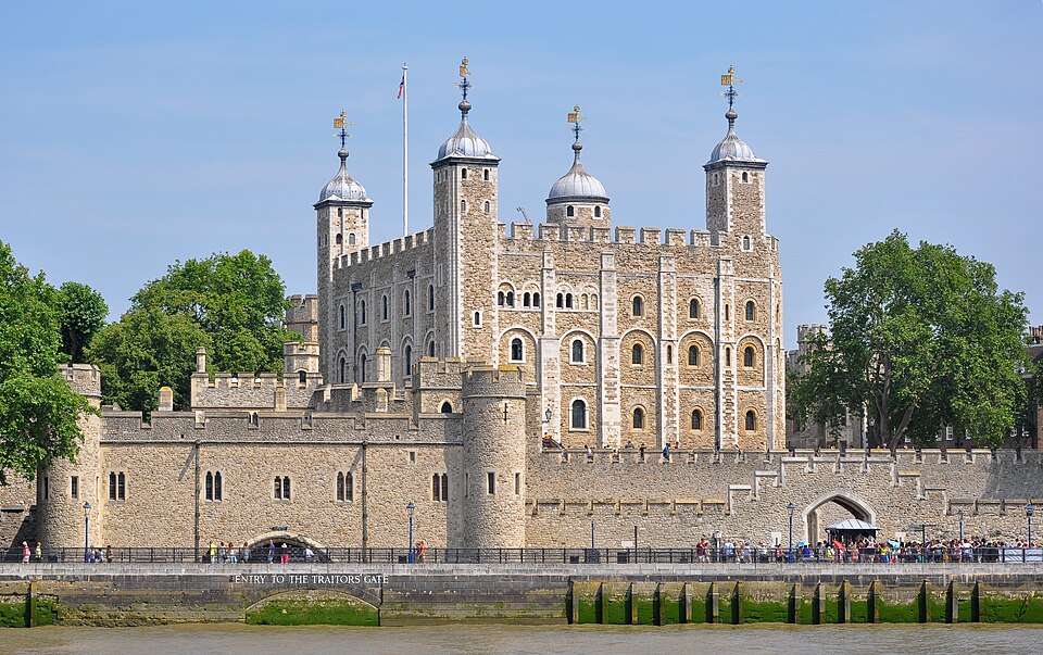 Ponto Turístico Torre de Londres (Tower of London) em Londres