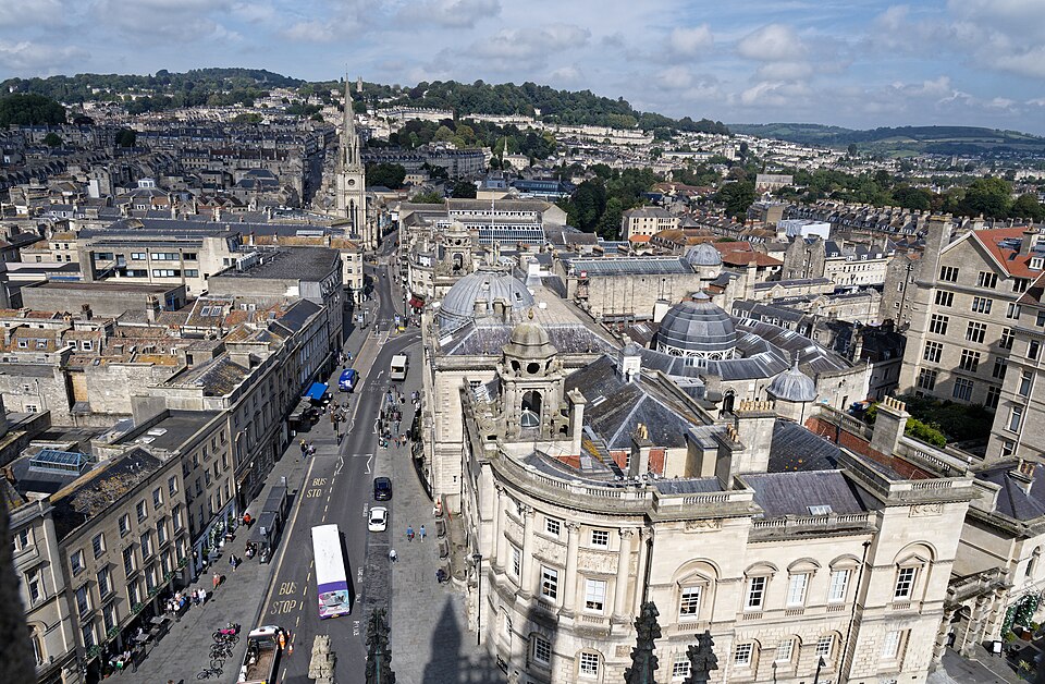 Ponto Turístico The Circus em Bath