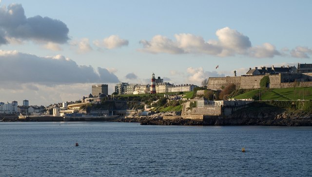 Ponto Turístico Plymouth Hoe (O Platô) em Plymouth