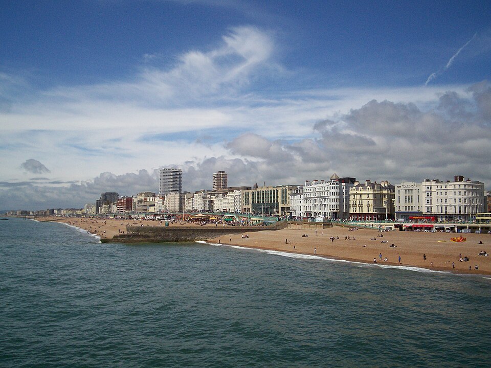 Ponto Turístico Bairro de The Lanes em Brighton & Hove